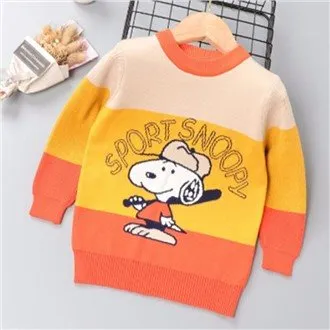 Kreslený zvierací detský sveter